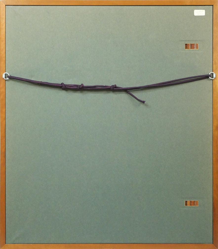 須田剋太「牡丹」グワッシュ（水彩画）・6号小 絵画買取・販売の小竹美術