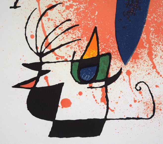 ジョアン ミロ(MIRO Joan)『リトグラフⅠ』よりPL,4 絵画買取・販売の