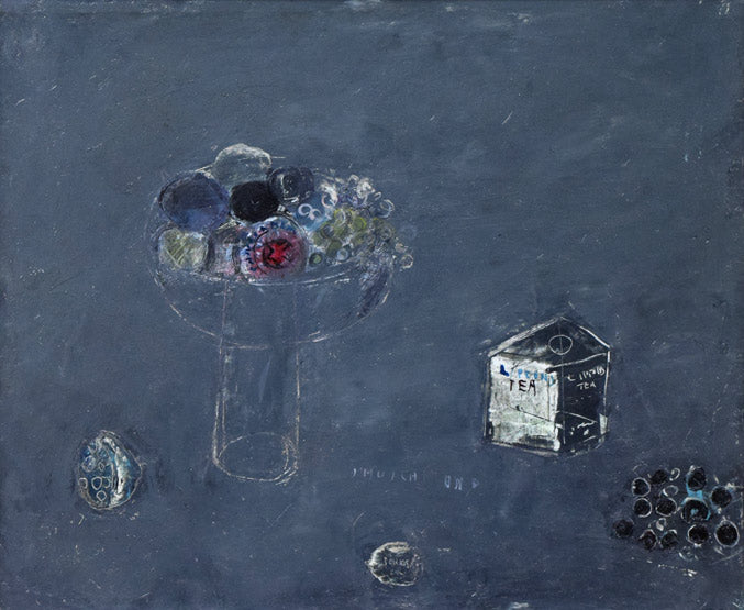 小野州一「静物」油絵・F12号 絵画買取・販売の小竹美術