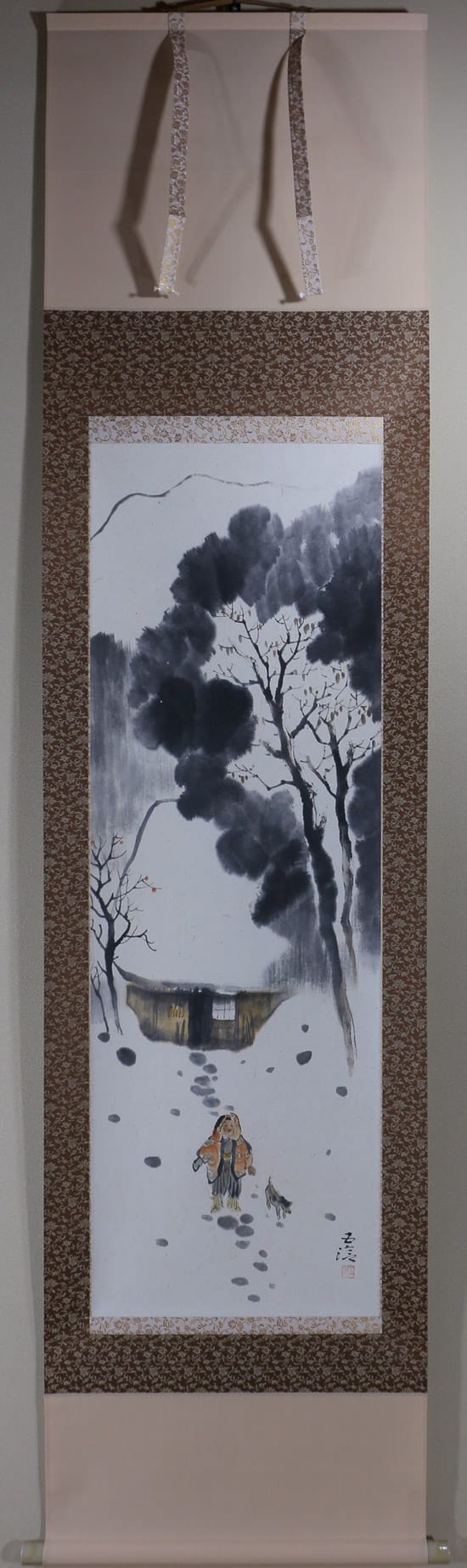 雪の里｜新・古美術 高美堂（こうびどう）｜掛軸販売・通販・買取