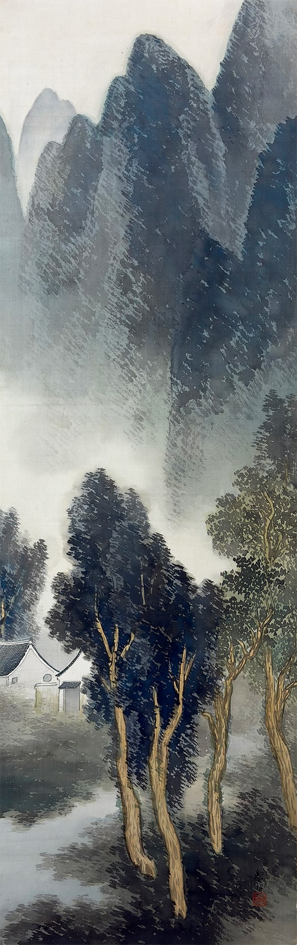 米法山水｜新・古美術 高美堂（こうびどう）｜掛軸販売・通販・買取