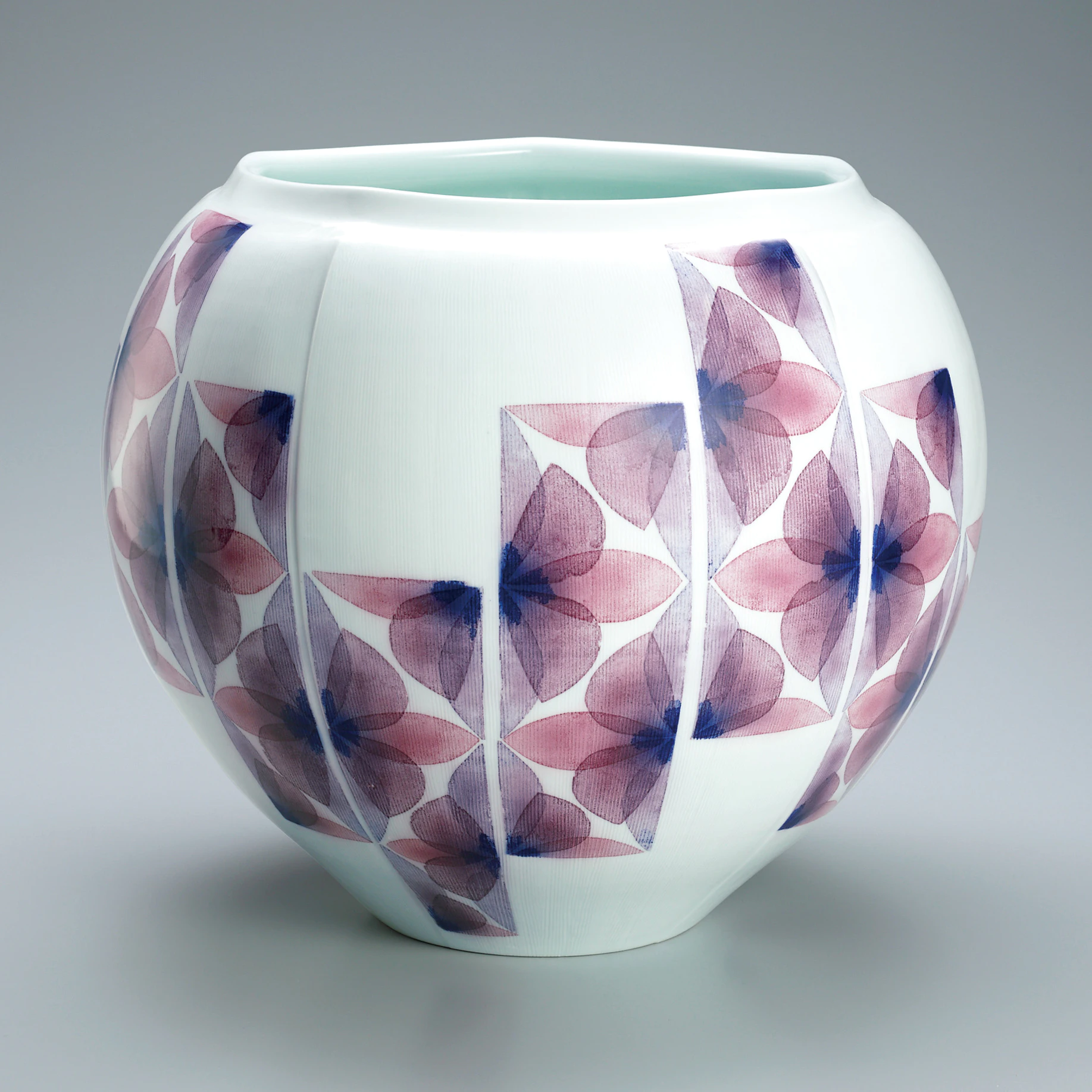 布染彩磁壺(上瀧 勝治)｜ギャラリージャパン