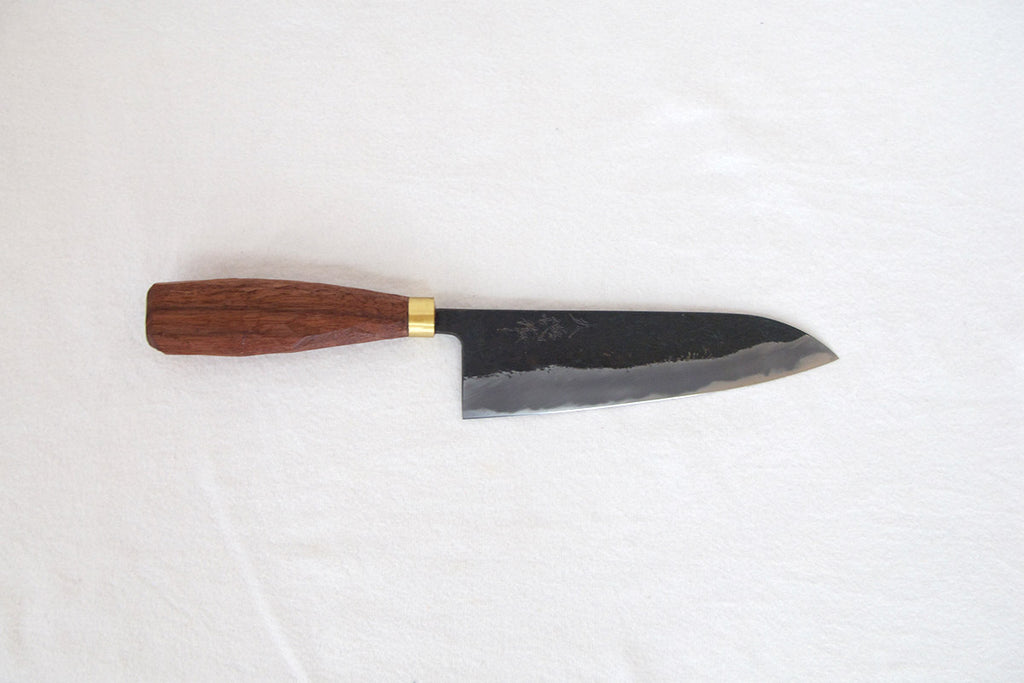 鍛冶職人 赤畠大徳 ｜ 黒打三徳包丁 165mm