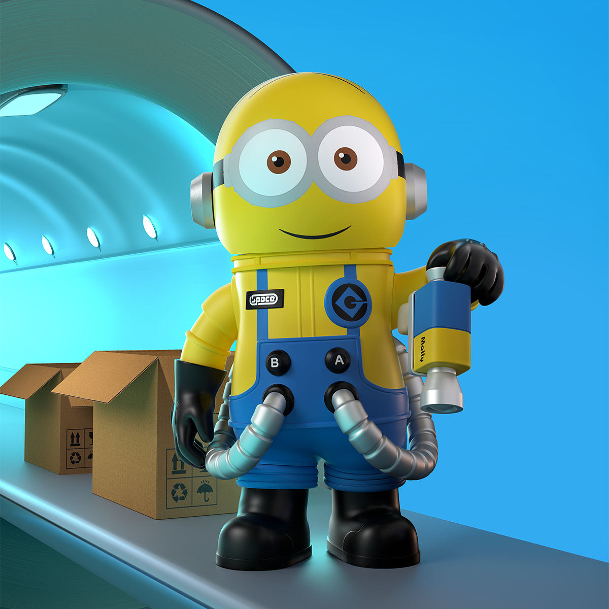 POP MART MEGA SPACE MOLLY 400% Minions – Kouhigh Toys