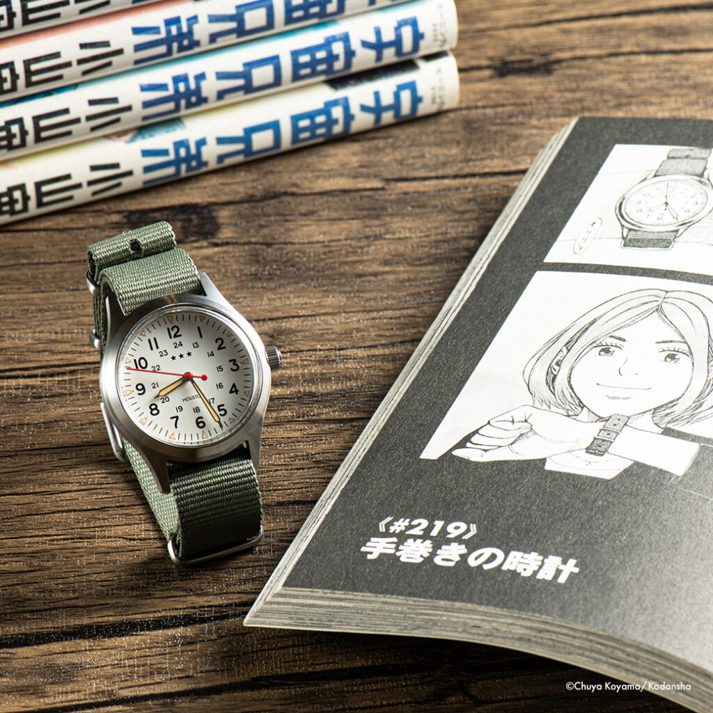 あの大人気腕時計の復刻版が登場！【ムッタとせりかの手巻きの時計