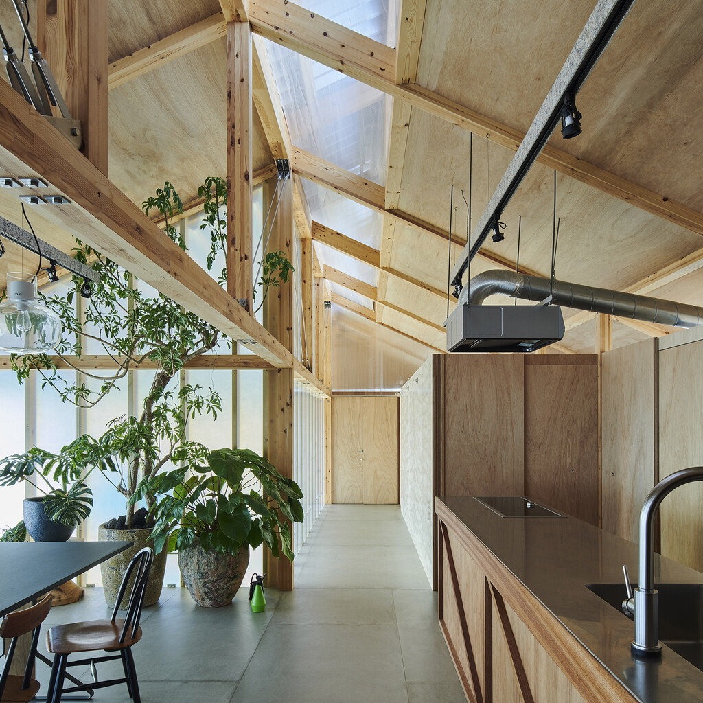 KimuraMatsumoto — house F / shop F・YOKONI PLANTS