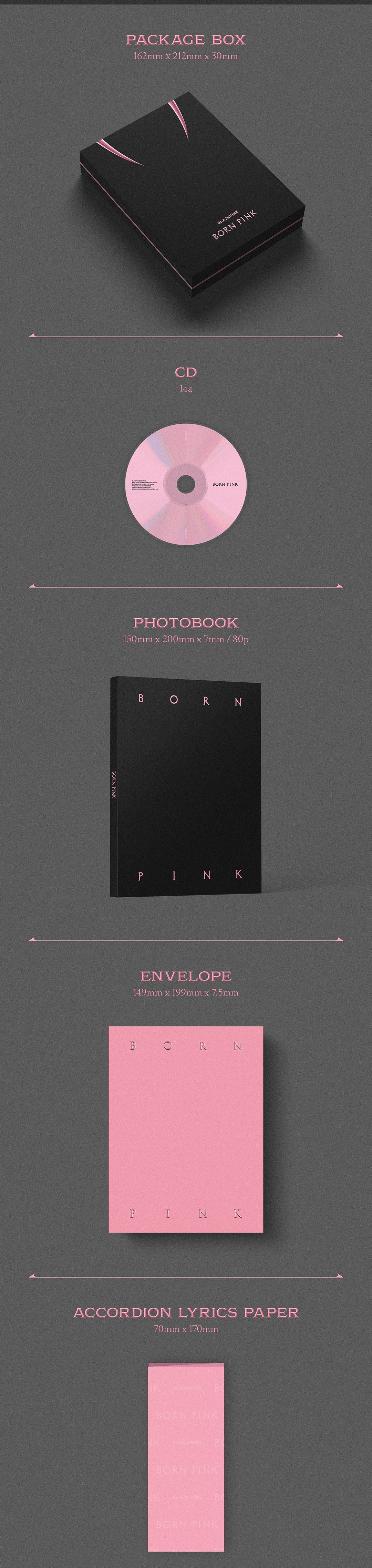 BLACKPINK - 2nd Full Album 'BORN PINK' (Box Set Version) – Kloud K