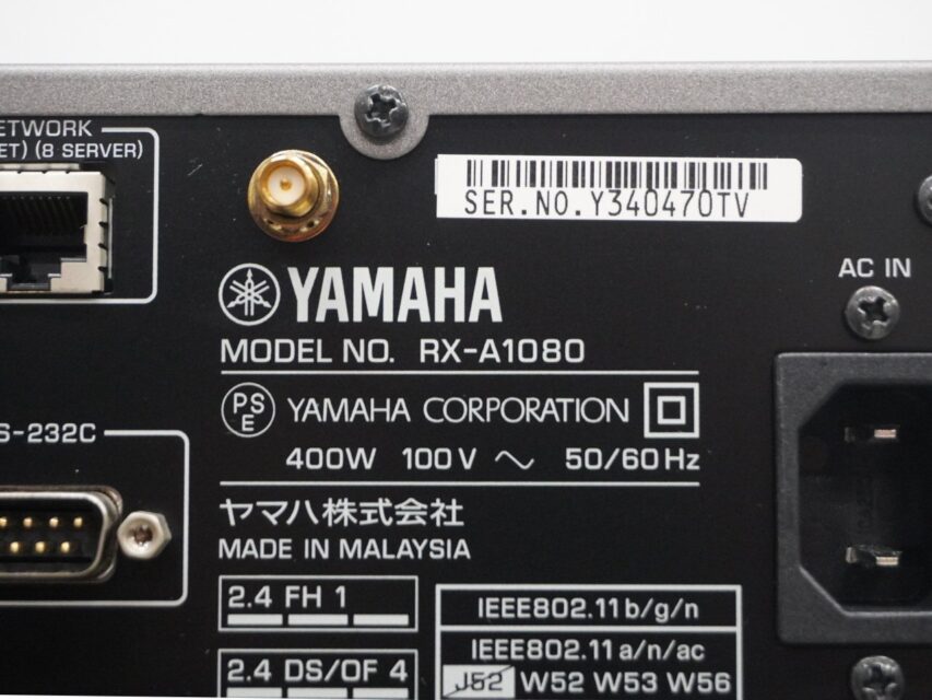 YAMAHA RX-A1080 AVアンプ | [公式] オーディオ機器のクロスオーディオ