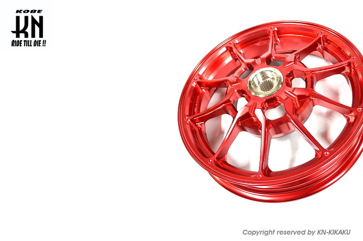 鍛造アルミホイール前後セット【アドレスV125/G(K5-K9)】レッド