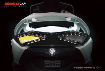 KOSO インフィニティLEDテール【オレンジ/レッド/スモーク】シグナスX3