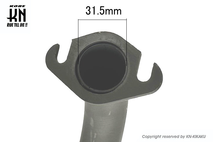 スポーツマフラー【ショートタイプ】スーパーディオZXルック【ホンダ縦