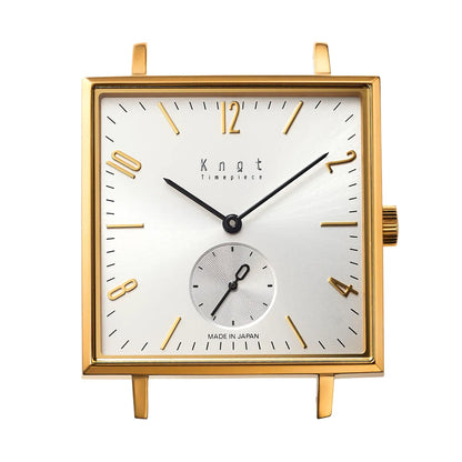 Knot SQ-32YGSV 腕時計 メンズ レディース クォーツ イエローゴールド