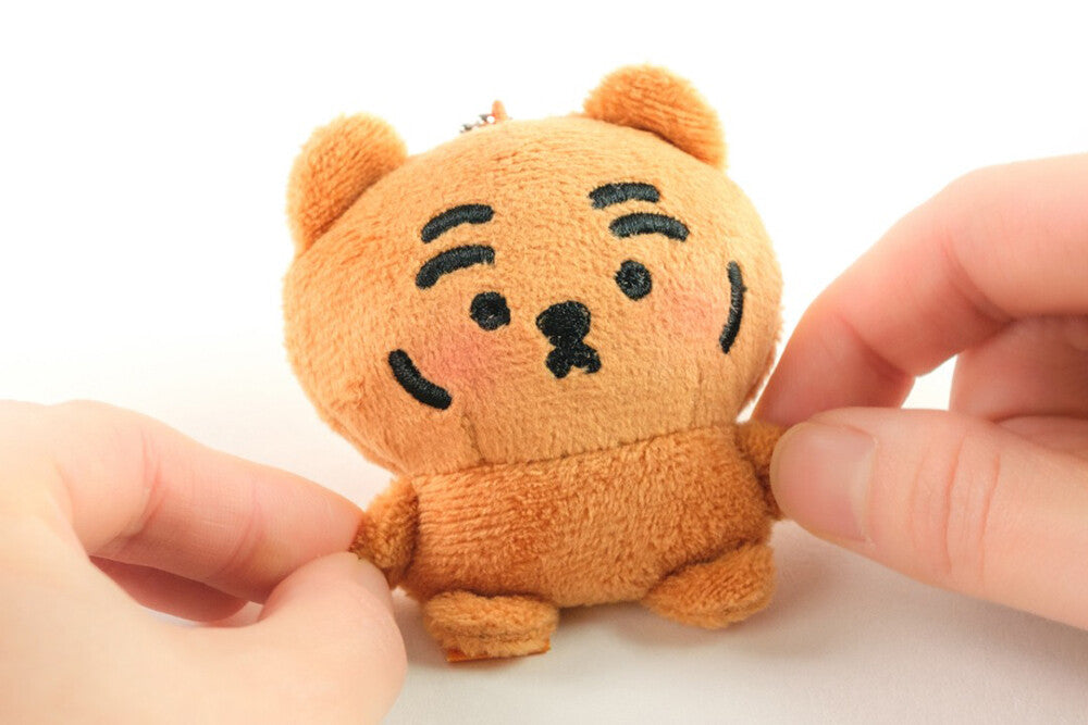 MUZIKTIGER】SHY FACE MINI DOLL KEYRING (RED TIGER) – K-NARA KOKO