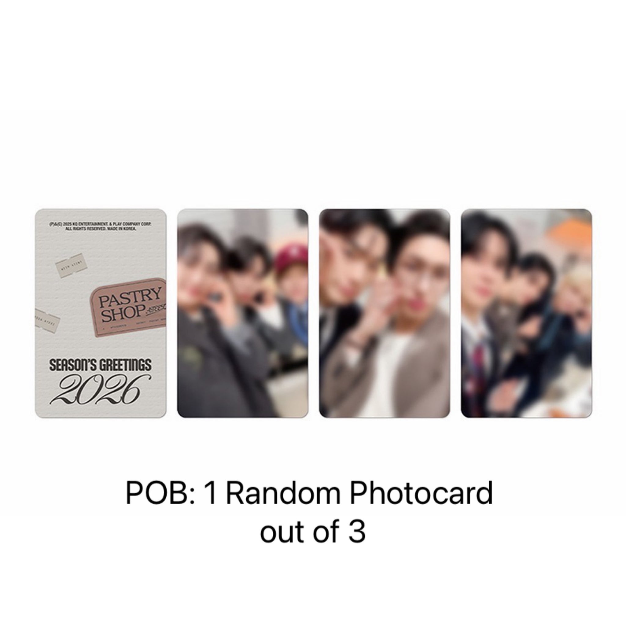 ATEEZ - PASTRY SHOP Official 2026 Season's Greetings + POB – K-STAR