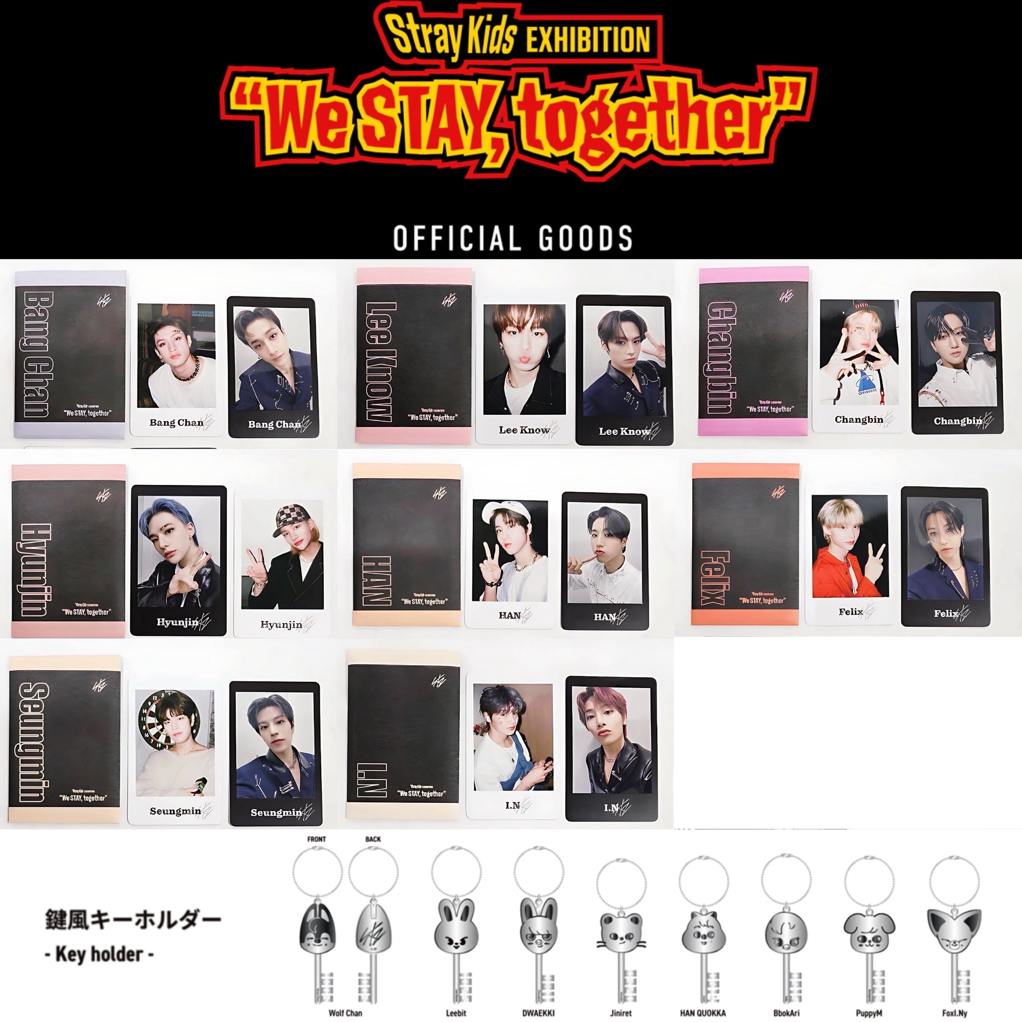 STRAY KIDS SKZ JAPAN Exhibition WE STAY TOGETHER Official MD – K-STAR