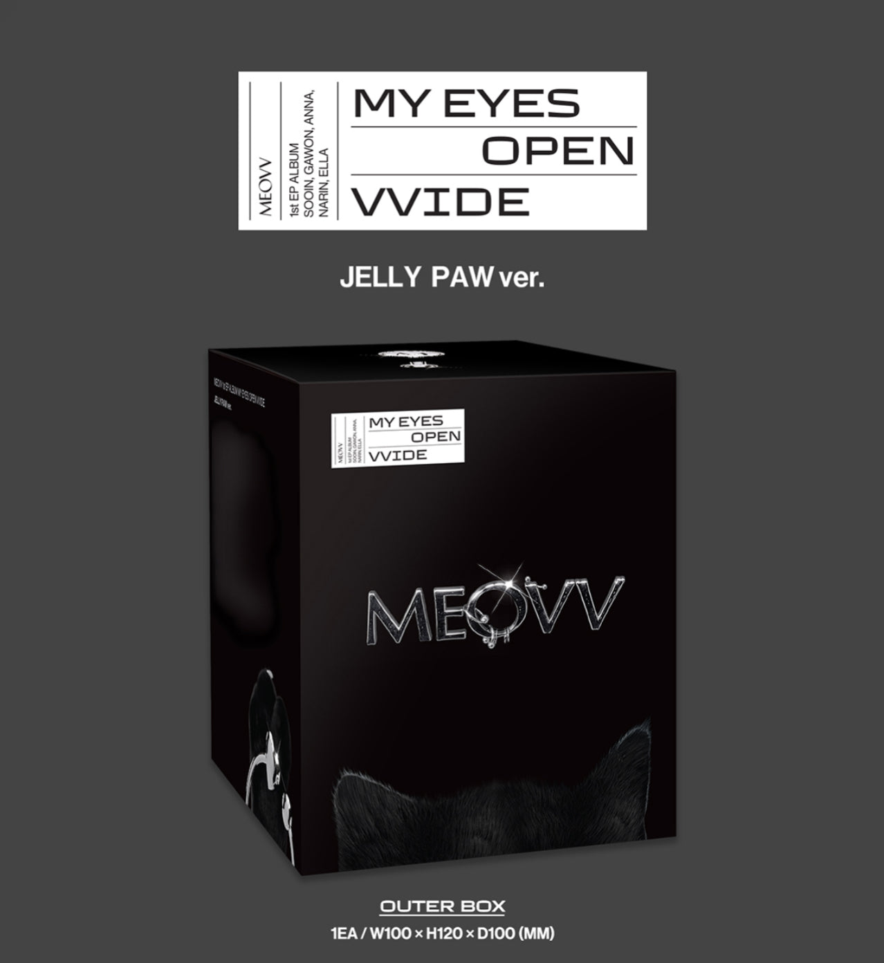MEOVV - My Eyes Open VVide Jelly Paw Ver – K-STAR