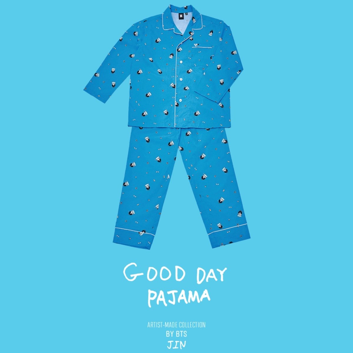 ARTIST MADE COLLECTION - JIN GOOD DAY / BAD DAY PAJAMA (M&L SIZE