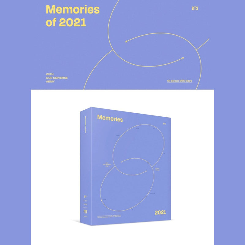 BTS OFFICIAL MEMORIES 2021 DVD – K-STAR