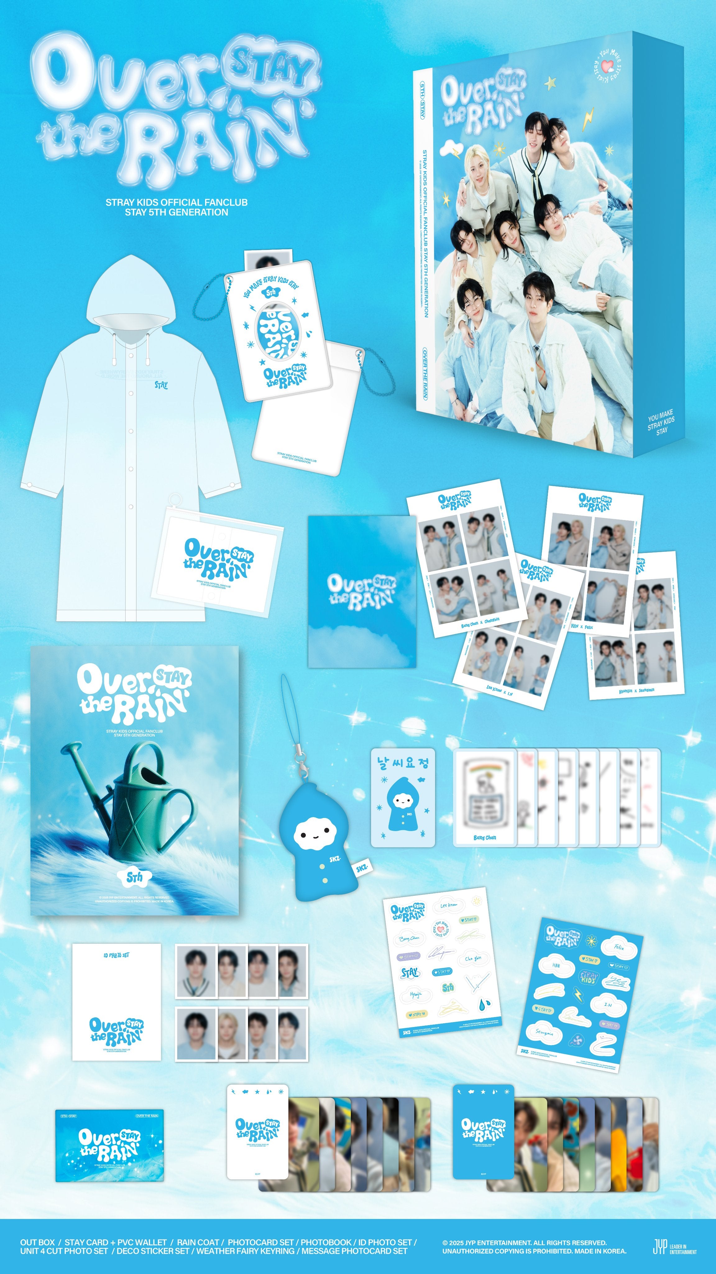 Stray Kids 2025 Official STAY 5th Gen Fanclub Kit – Kpop Omo
