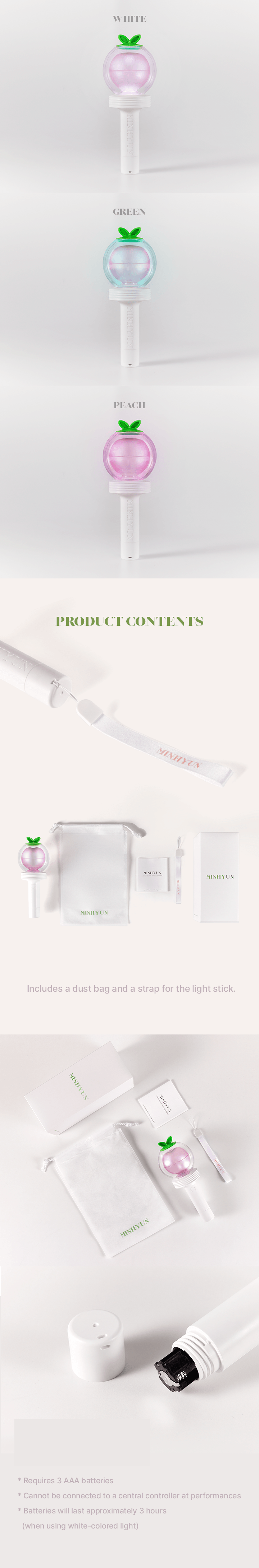 ファン・ミンヒョン公式ライトスティック – Kpop Omo