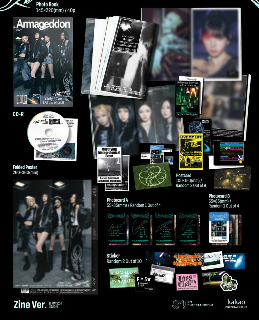 aespa - Armageddon [Zine ver.] Album – KPOP MARKET