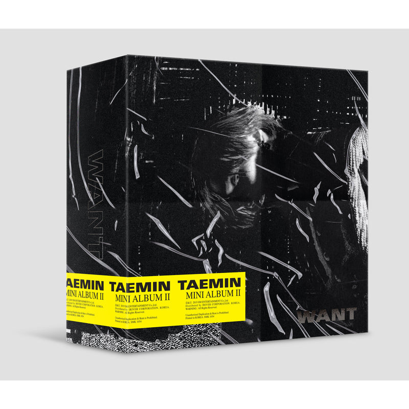 TAEMIN | 태민 | 2nd Mini Album [WANT] [KIHNO KIT] – KPOP MUSIC TOWN