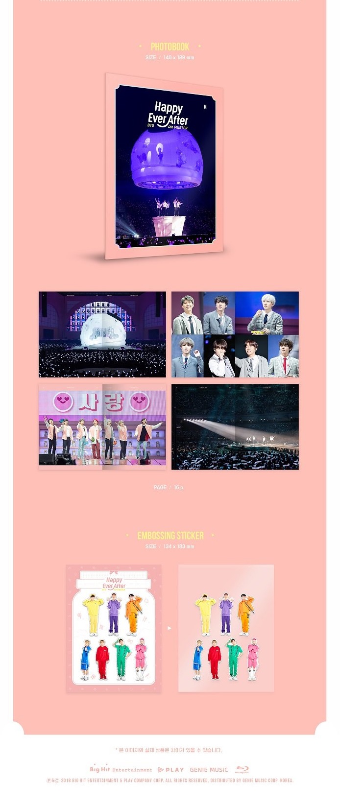 BTS 4TH MUSTER BLU-RAY EDITION HAPPY EVER AFTER - Kpop USA