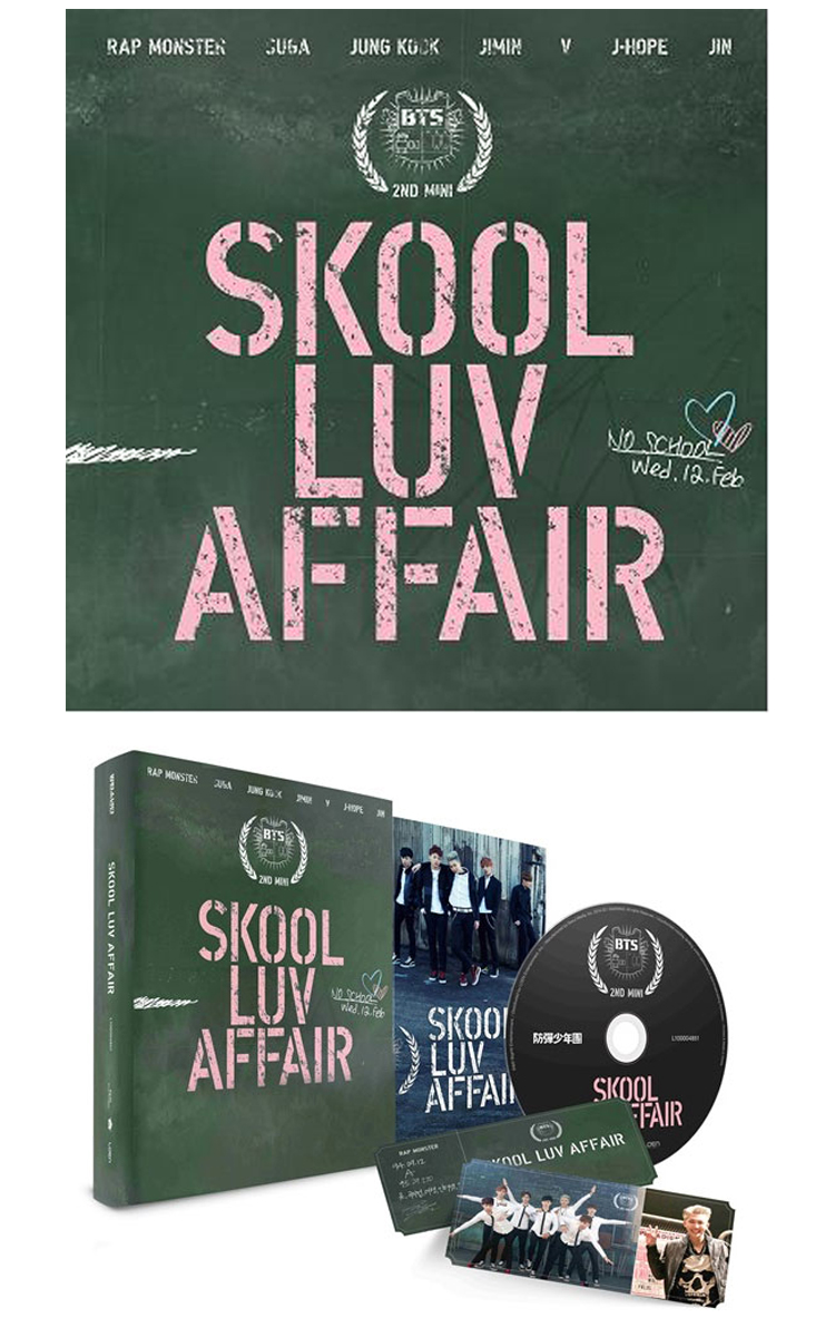BTS 2ND MINI ALBUM SKOOL LUV AFFAIR - Kpop USA