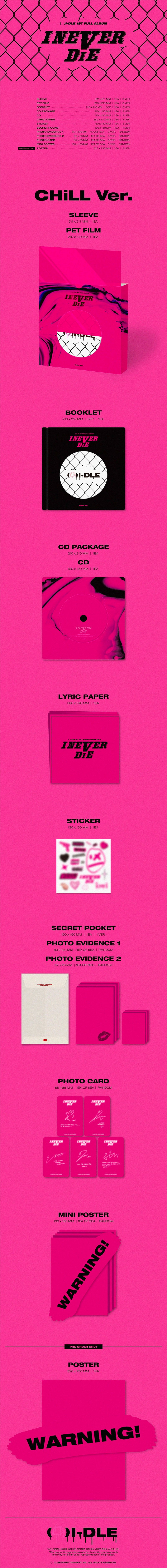 G)I-DLE - I NEVER DIE [1st Album] - K PLACE