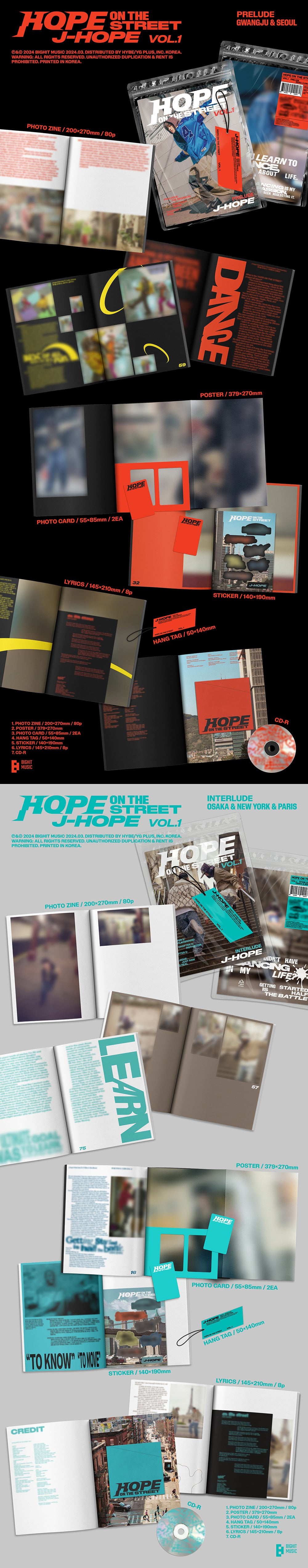 j-hope - HOPE ON THE STREET VOL.1 [Special Album] - K PLACE