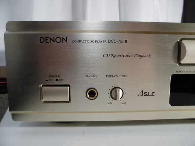 DENON DCD-755Ⅱ CDプレーヤー デンオン ピッチコントロールデノン