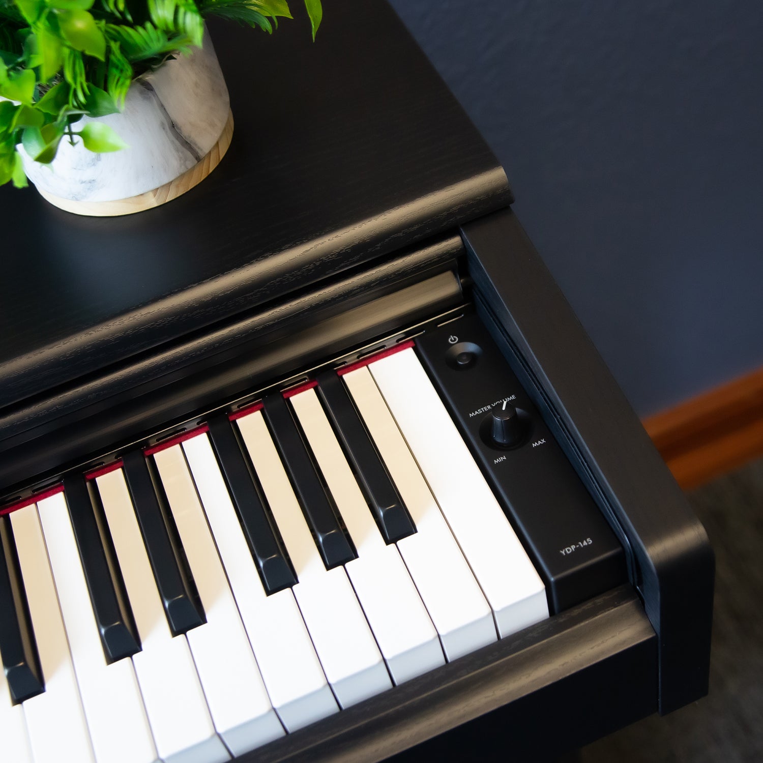 Yamaha Arius YDP-145 Digital Piano - Black COMPLETE HOME BUNDLE