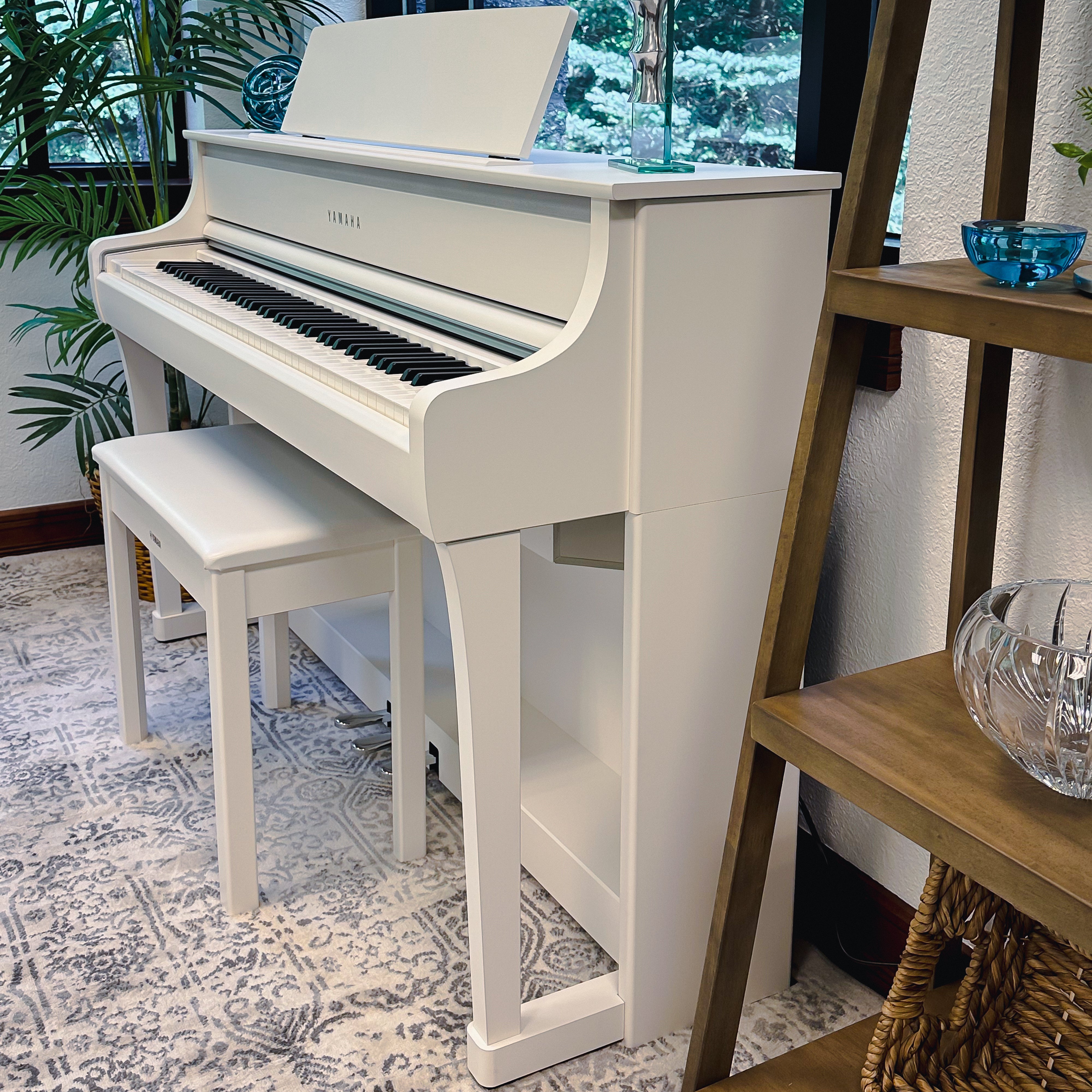 Yamaha Clavinova CLP-875 Digital Piano - Matte White – Kraft Music