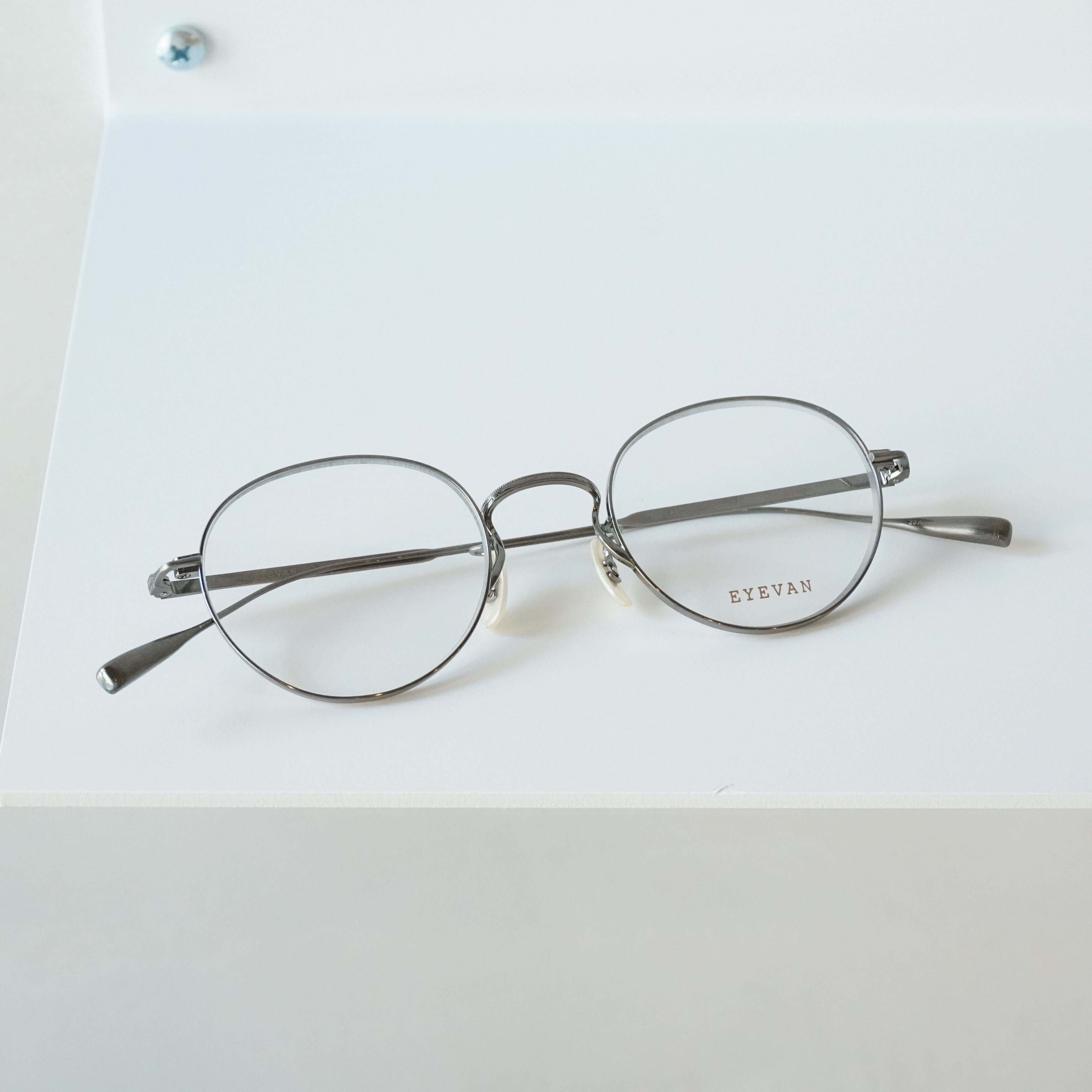 EYEVAN アイヴァン / ATLAS / P (PEWTER) / メガネ – KRANC OPTICAL