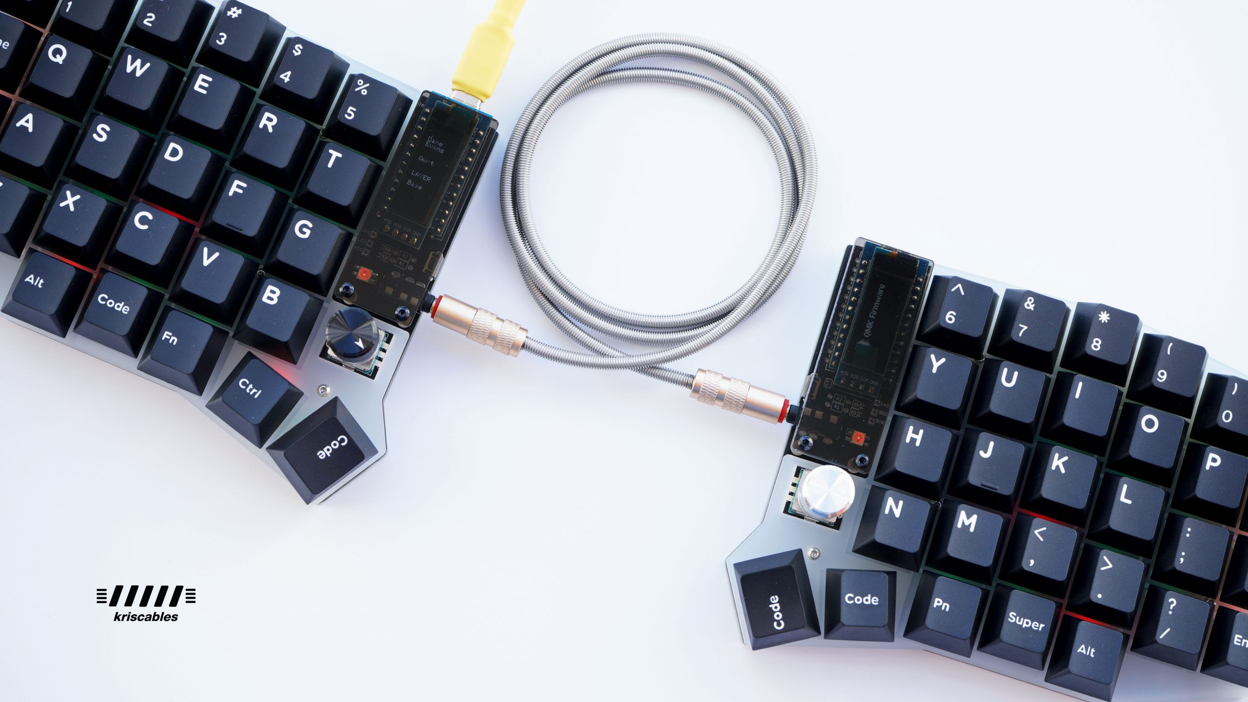 corne cherry v3 完成品 TRRSケーブル Corne Cherry v3 Keyboard Kit