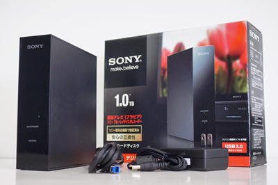 選択肢はたくさんある中であえてSonyブランドの外付けHDDを導入して