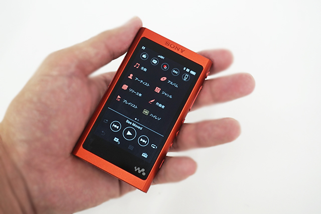 削り出しアルミボディの質感が向上したウォークマン「NW-A50シリーズ