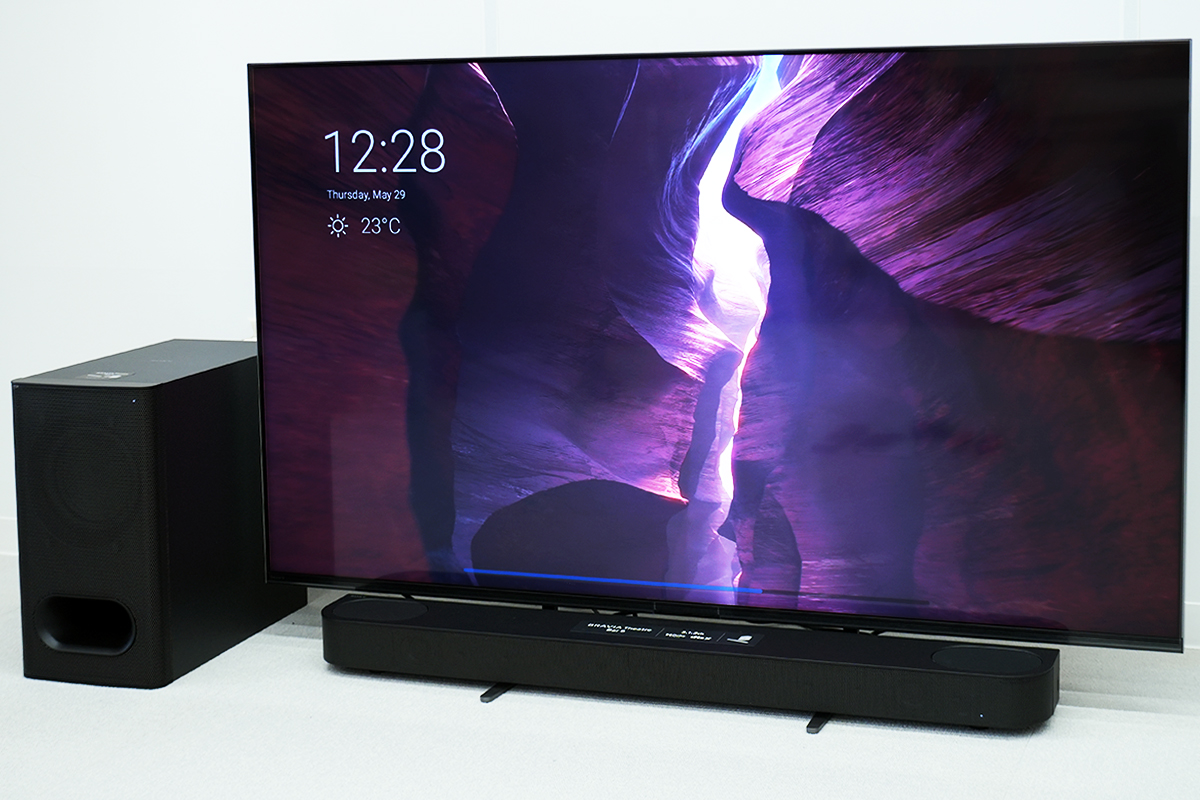 ソニー 3.1.2chサウンドバーBRAVIA Theatre Bar 6（HT-B600）実機