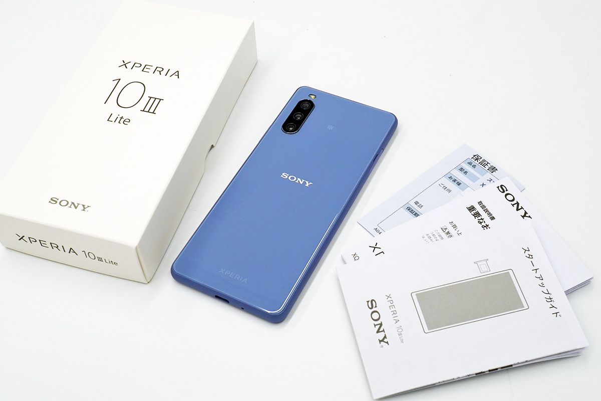 Xperia 10 III Lite ブルー 楽天版本体（サブ用にどうぞ！！） Xperia