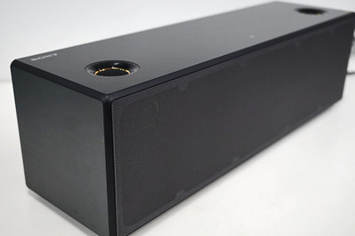 ワイヤレススピーカー「SRS-X9」の外観とスマホとの連携をみてみる