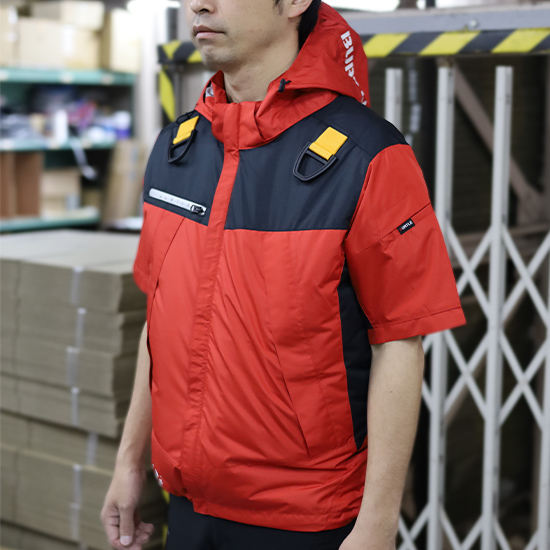 バートルエアークラフト半袖AC1196服のみ