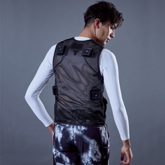 村上被服鳳凰ペルチェベスト（四角形）PV555バッテリーセット