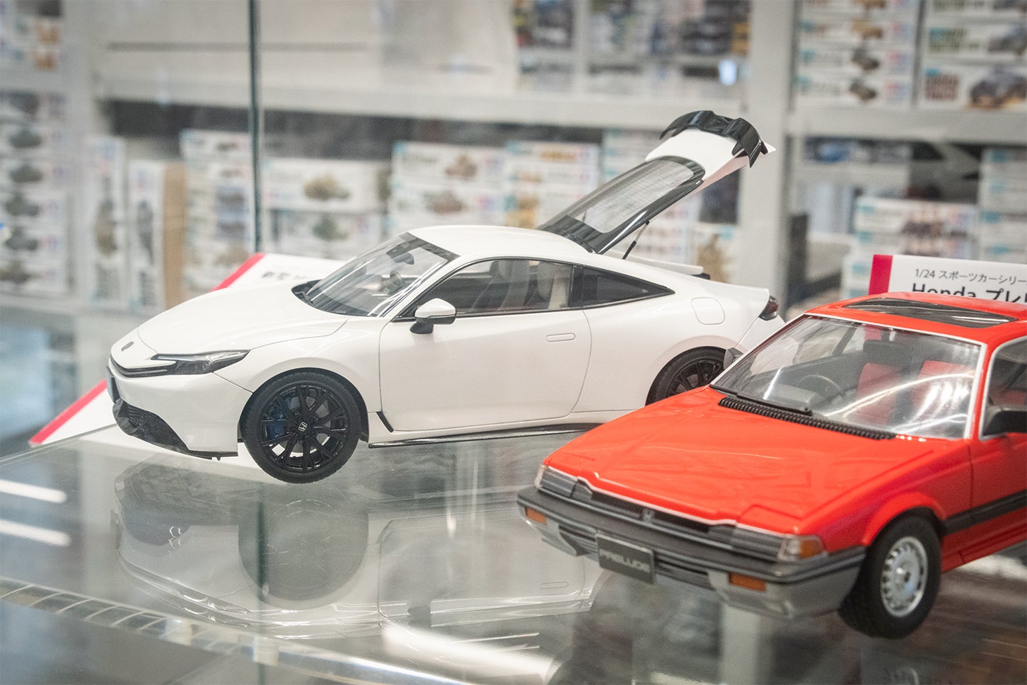 タミヤから早くも新型「ホンダ・プレリュード」のプラモデルが登場