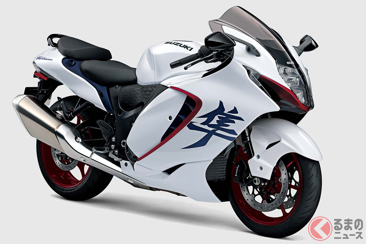 スズキ新「ハヤブサ」発売！ 超パワフル「最高速300km」大排気量