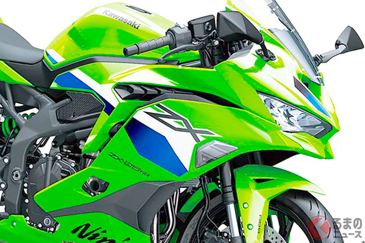 カワサキ新型「Ninja ZX-25RR」日本初導入！ めちゃ贅沢な
