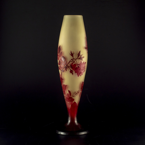 Emile Gallé 薔薇文花器 | 全ての商品 | 黒壁公式オンライン