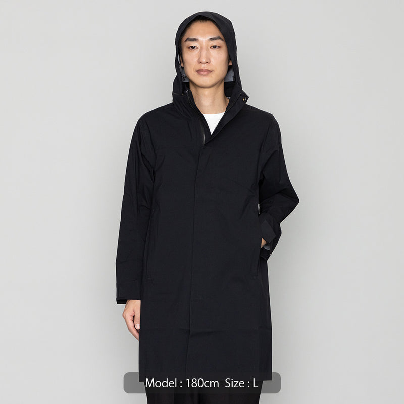 防水｜透湿性｜超軽量】ハーフレインコート KENROKU 黒 – kuros.style