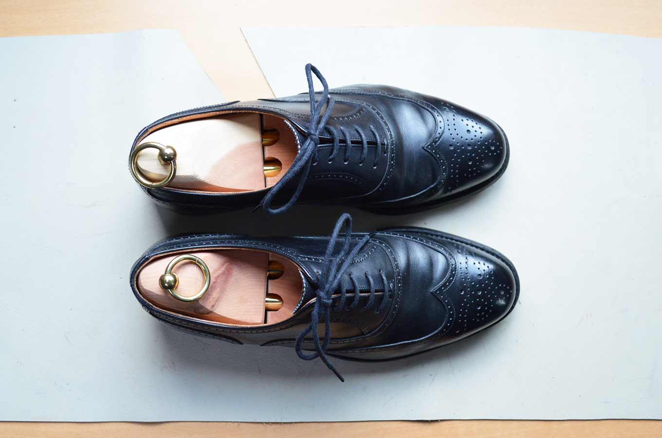 スコッチグレインのウイングチップ・フルブローグのご紹介！ | 革靴