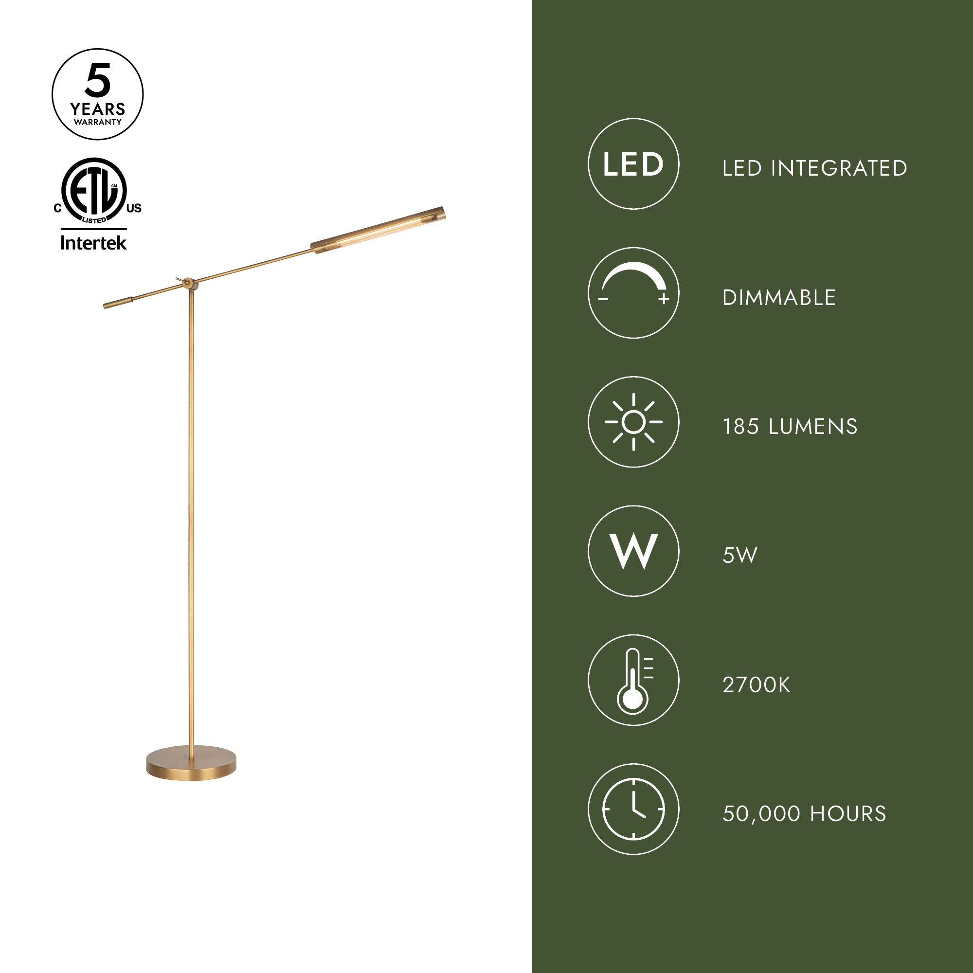 Astrid 55-in Floor Lamp – Kuzco Lighting