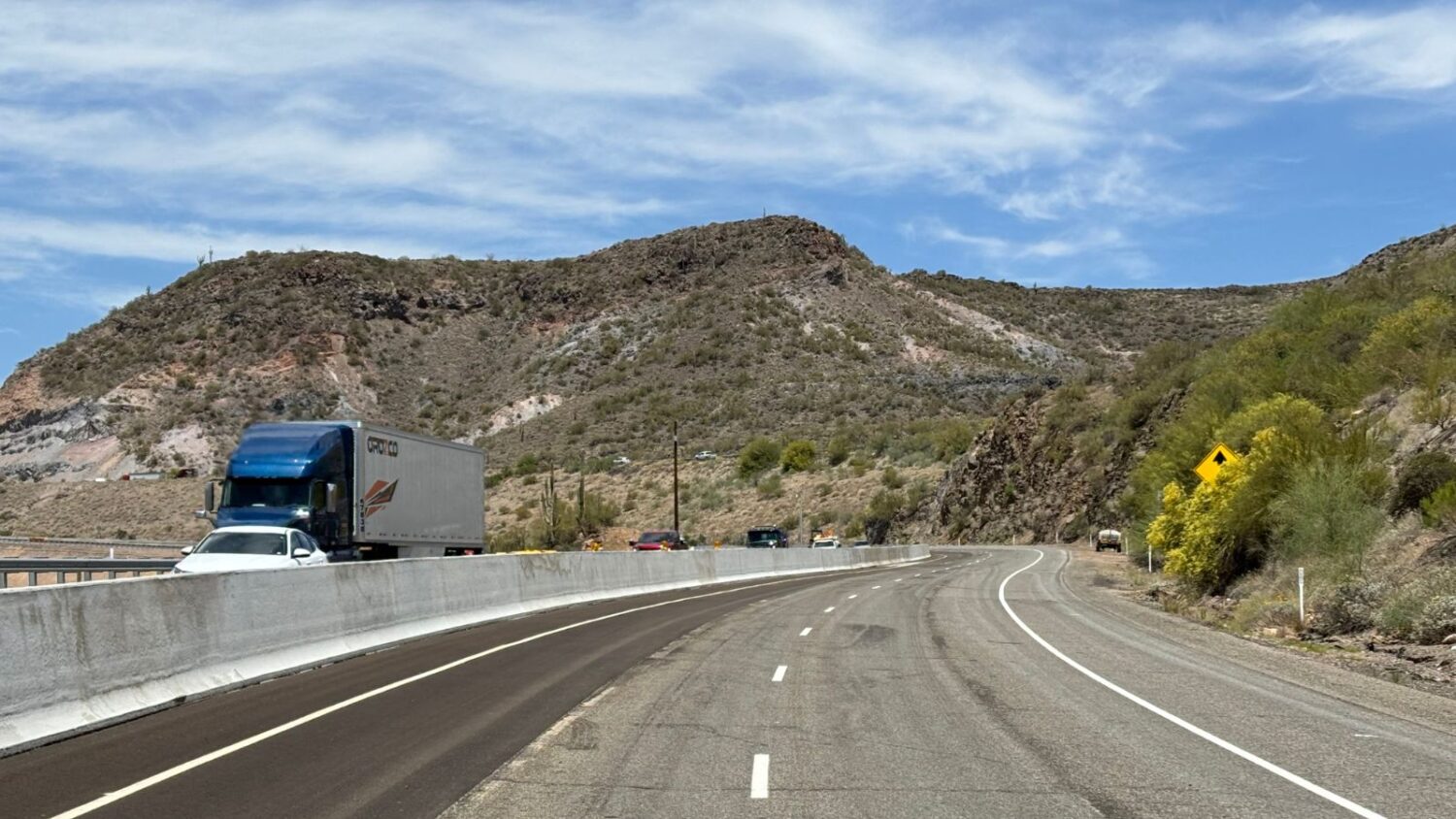 I-17 improvement project impacts traffic in northern Arizona